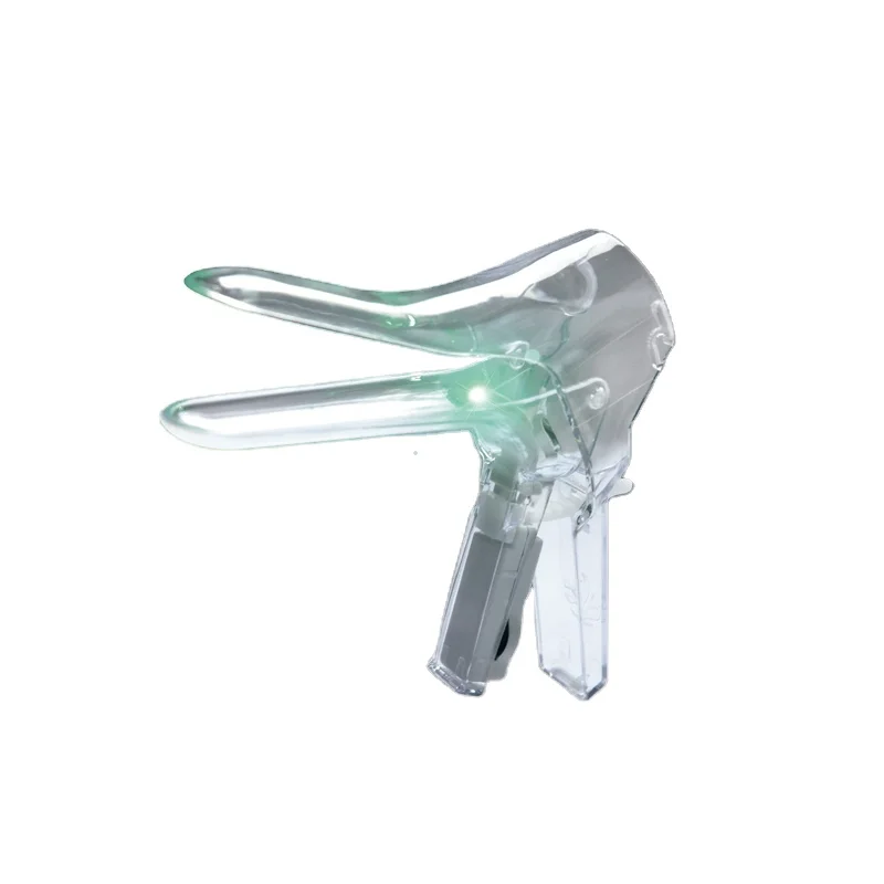 
New generation Different Type Sterilised Plastic Vaginal Speculum With Medical LED Illuminator 
