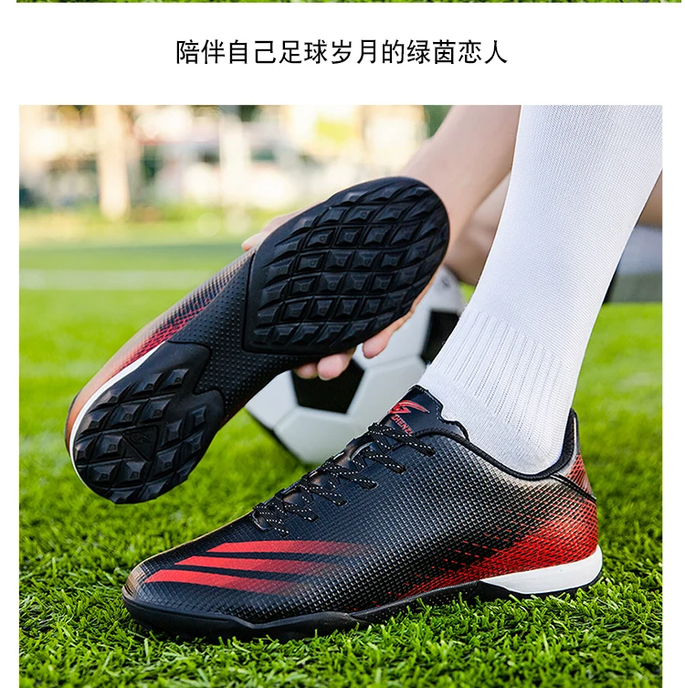 
Customize Kids Boys Indoor Futsal Sports Soccer Shoes Football Boots Shoes Manufacturers 