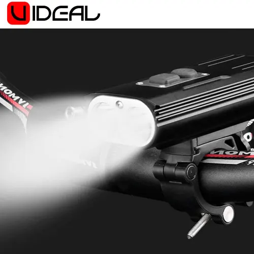 High Bright 1800 Lumens 3400mAh bicycle headlight led Bike Light For Bicycle