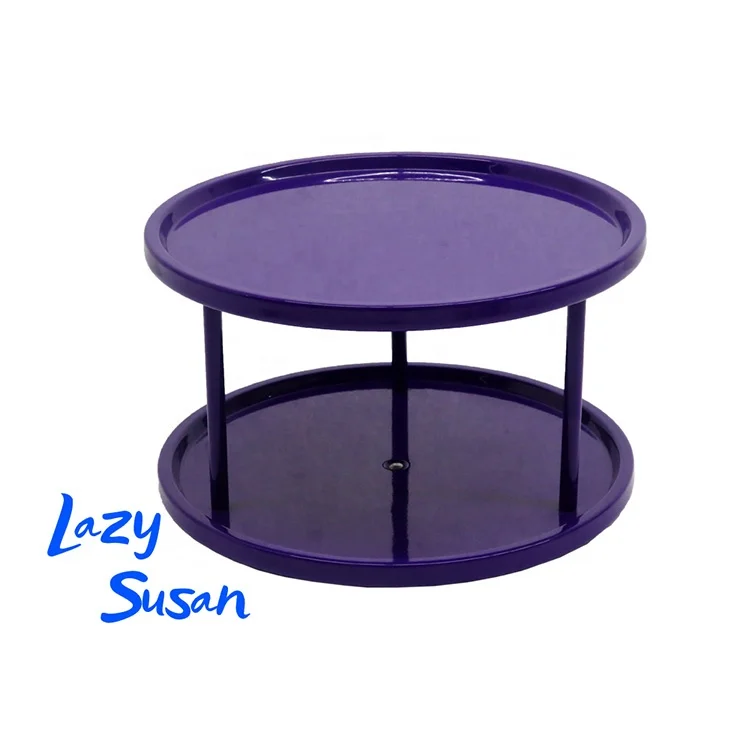 Round Dining Stainless Steel Turntable Lazy Susan bearing food storage