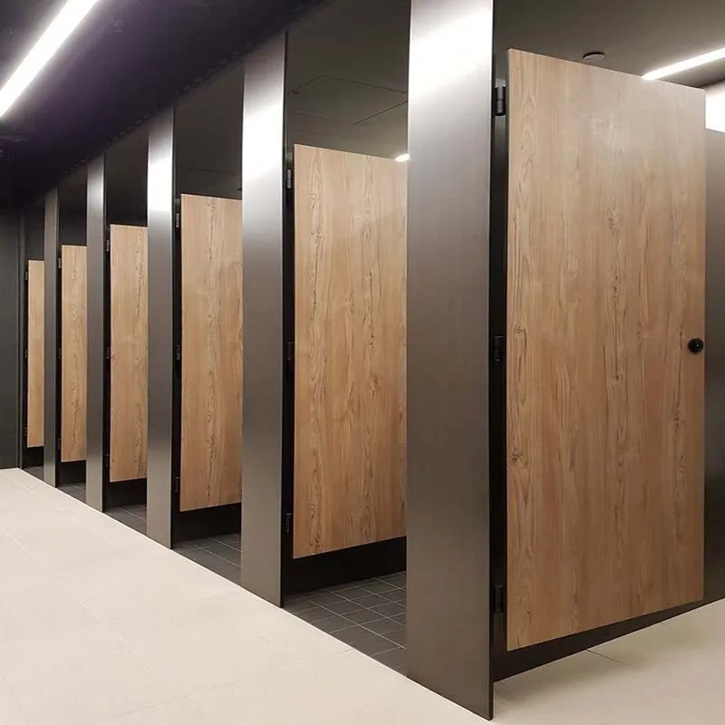 2024 New material Aluminum Honeycomb Panel Toilet Cubicle Doors For Public Toilet Stall In Atrractions
