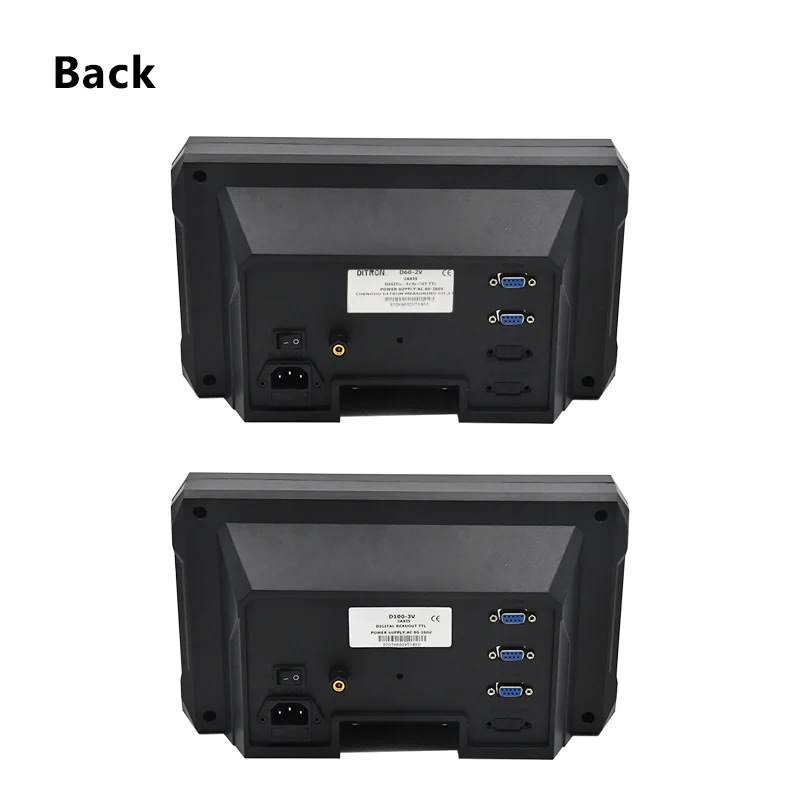 DITRON 2/3 Axis Dro Digital Readout Display and Linear Glass Scale for Lathe Milling Machine