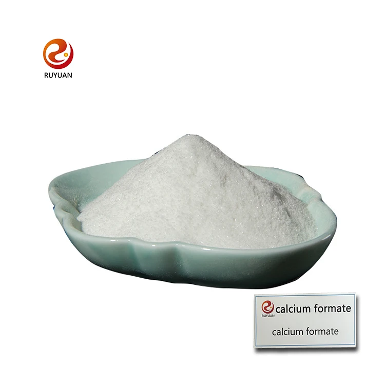 Химический недорогой кальций формиат Ruyuan 98% кальция