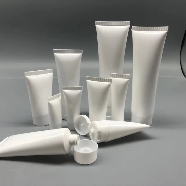 Wholesale Custom Laminated Plastic Empty squeeze Tube Refillable round Skin Care Lotion for Cosmetic Tube Packaging