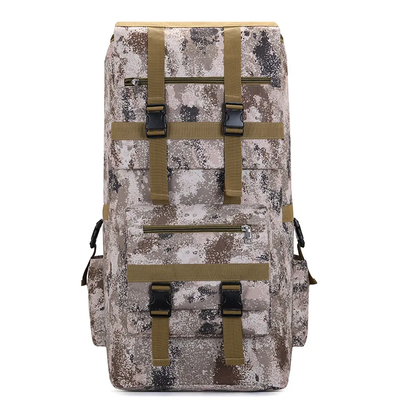 Large Capacity Backpack Survival Camping Day Pack Range Bag Water Resistant Hiking Outdoor Sport Travel Daypack