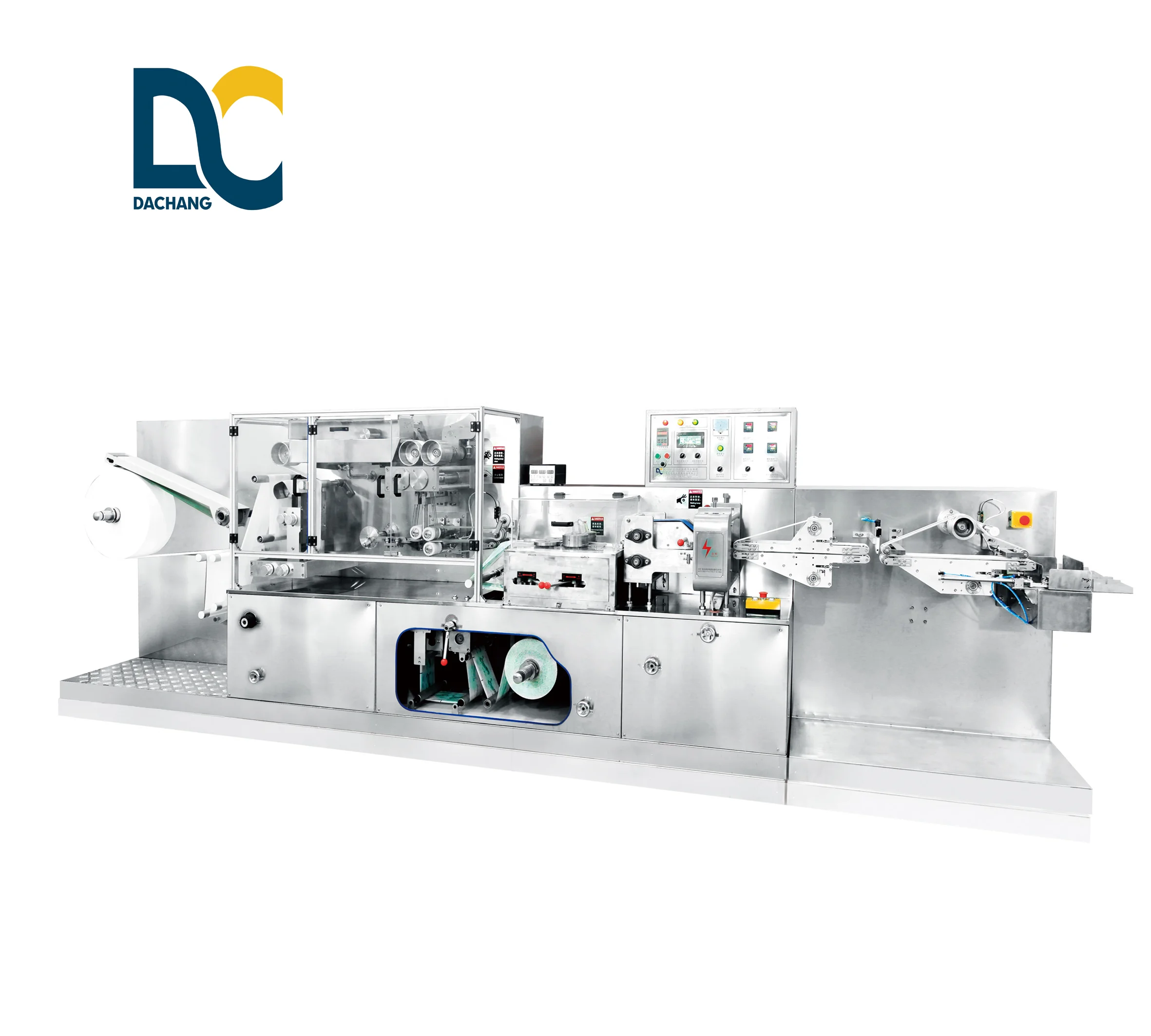 DC-200 Full Auto wet wipes machine wet wipes making machine with Paper aluminum composite film