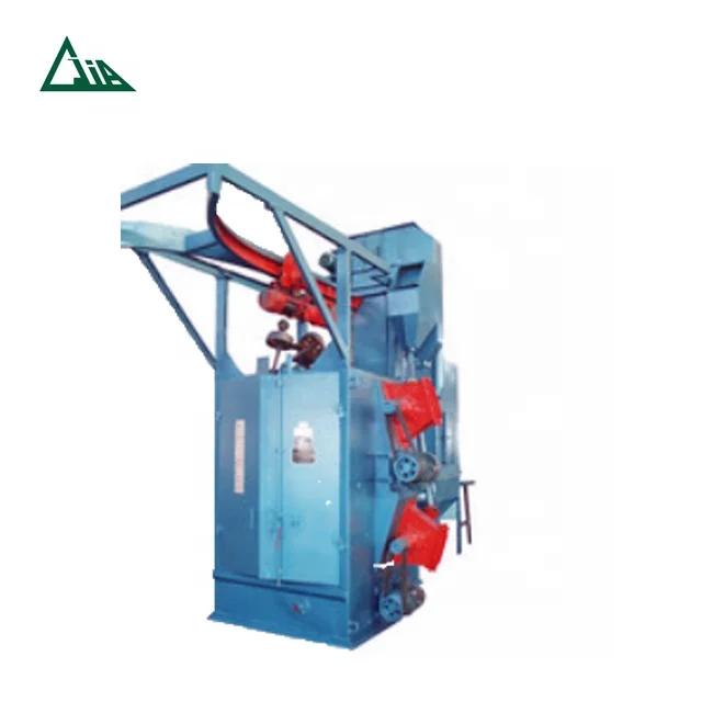 Q37 airless hanger shot blasting machine for cng cylinder