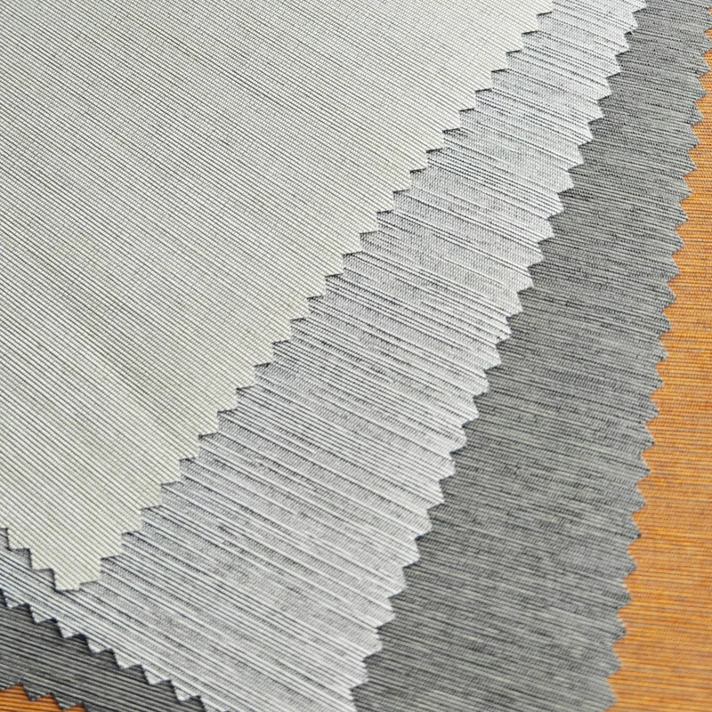 2025 Luxury 5-Star Hotel 100% Blackout Modern Style Fireproof Polyester Hotel Curtain Fabric and Drapes for Home Use