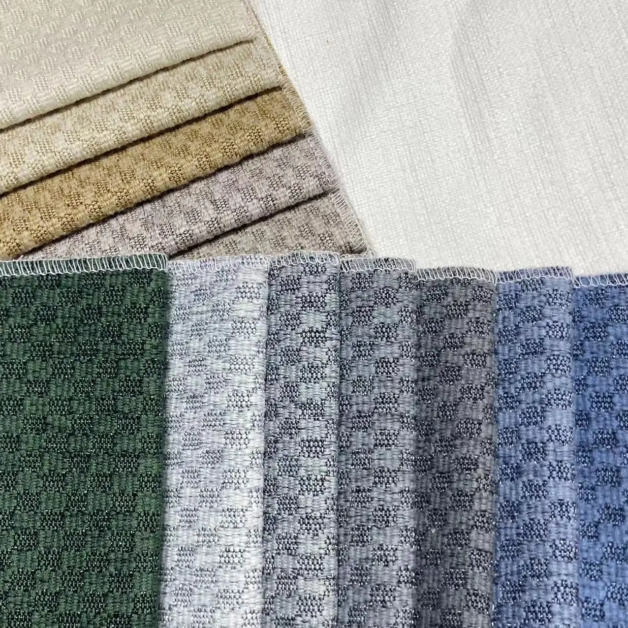 China supplier wholesale 100%polyester velvet linen look new most popular feels like cotton for sofa fabric