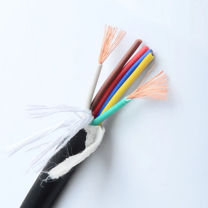 Trvvp Drag Chain System Cable Pvc Flexible Wire Resistance To Bending Corrosion Resistant Shielded Cable