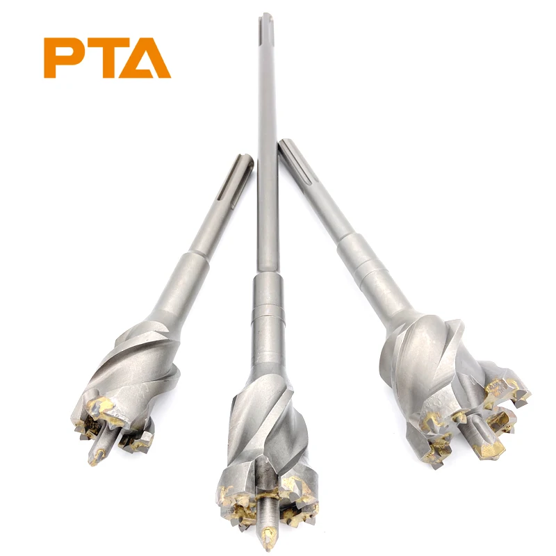 SDS Max Breakthrough Tunnel Bits Concrete Milling Cutters For Wall,brick,Masonry Drilling