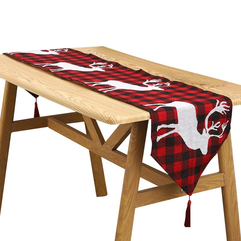New European Style Fashionable Dinner Table Flag Double-sided Long Tablecloth Hotel Home Banquet Decorative Table Cloth