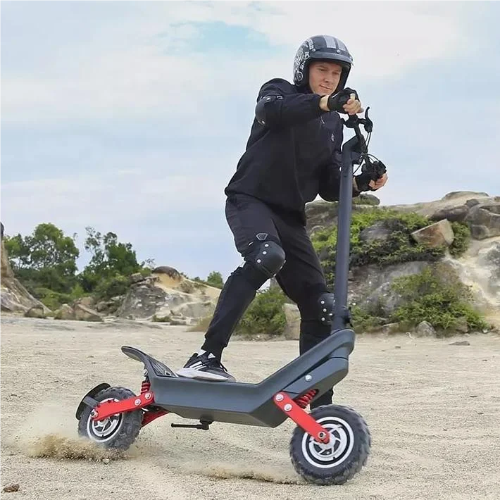1200w 40km/h speed 150km range 11-inch 48V/18.2AH  tire dual motor off road electric scooter dual mot