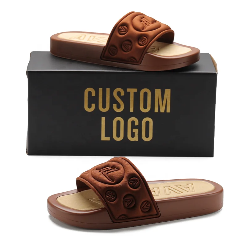 Xsheng Factory Low Moq Sport Slippers Men Pam Slippers Breathable Eco-Friendly  Acupuncture Slippers Foam Custom Sandal