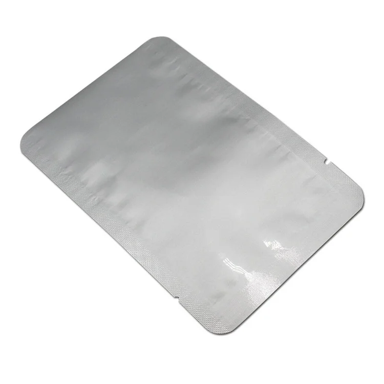 Custom Printed 3 Side Seal Pouch Aluminum Foil Vacuum Food Plastic Packaging Bags In Stock