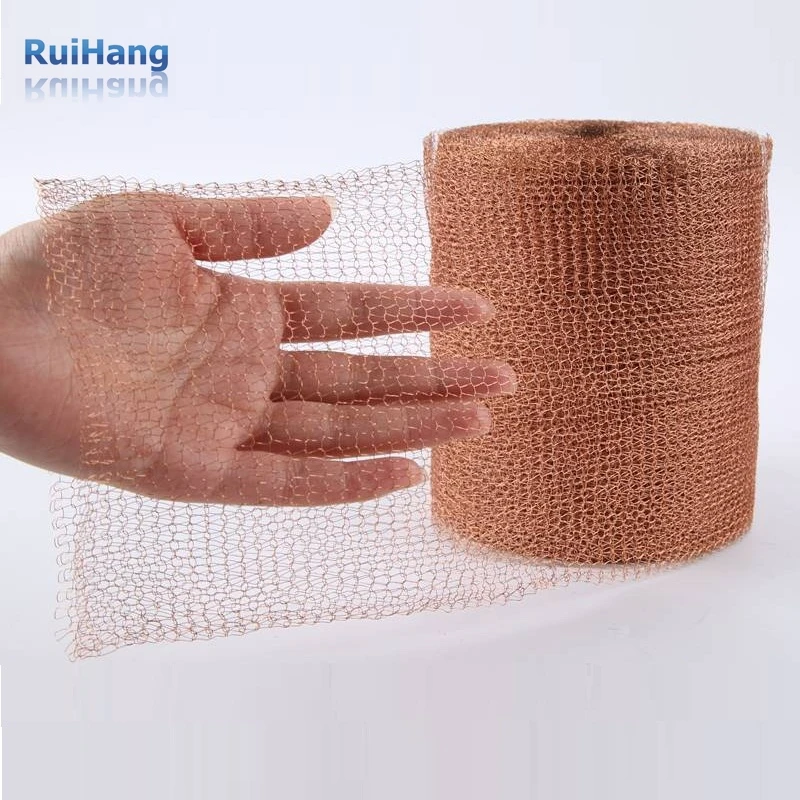 Factory direct sale 100 mm Width Copper Mesh for Pest Control Copper Wire Mesh with free samples