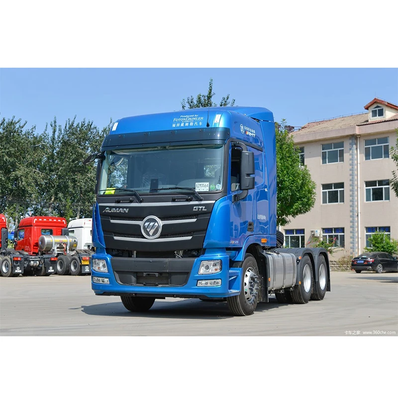 Tractor 6x4 520hp Cummines Engine Brand 10 Wheel New Tractor Trucks