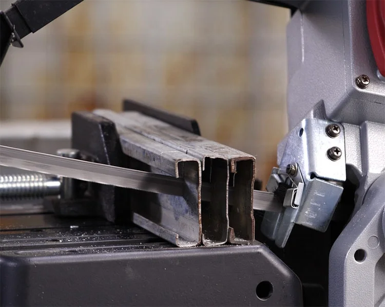 
pvc pipe cutting machine plastic tube cutting band saw machine 