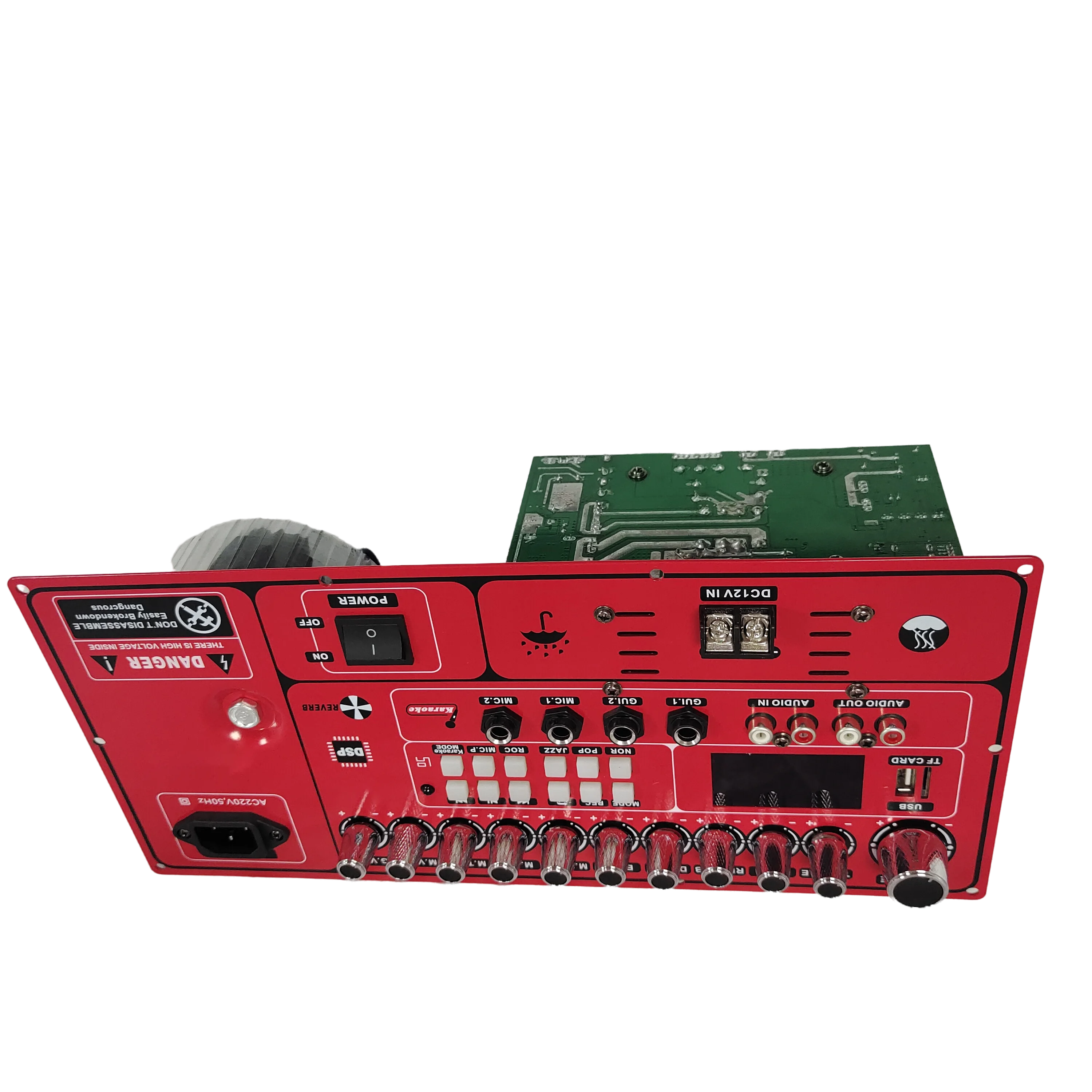 DSP Portable Trolley Speaker Amplifier Amplifier Boards With Plug-In Card Home Audio Video & Accessories