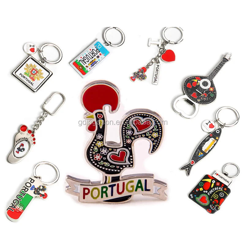New Portugal Souvenirs Lisboa Aluminum Magnets for Refrigerator Promotional Foil PictureFridge Magnet