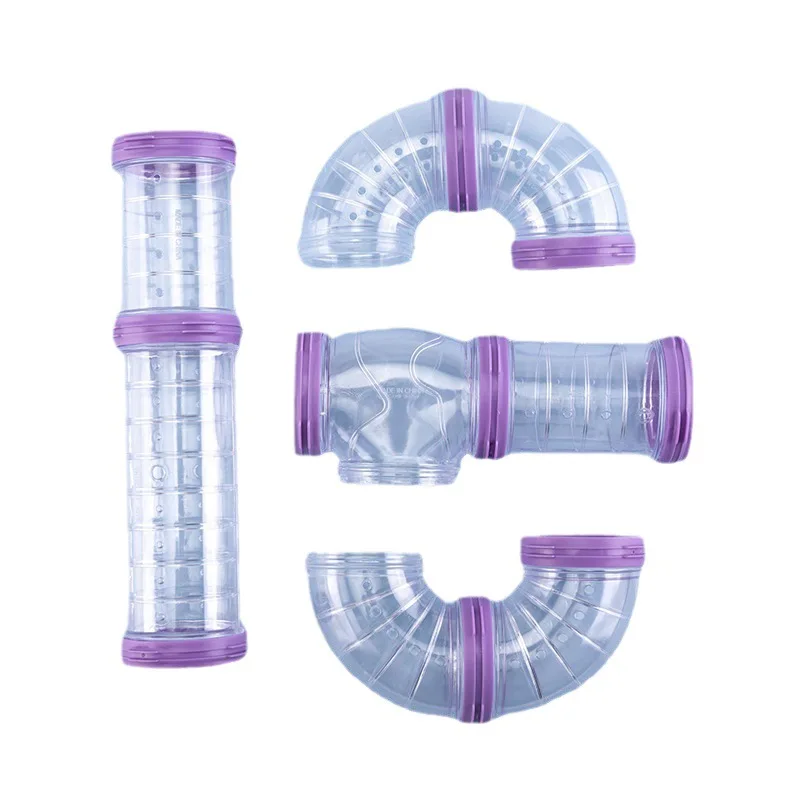 5.5cm Hamster Tunnel Interactive Hamster Toys 4 Pack Pet Supplies Wholesale