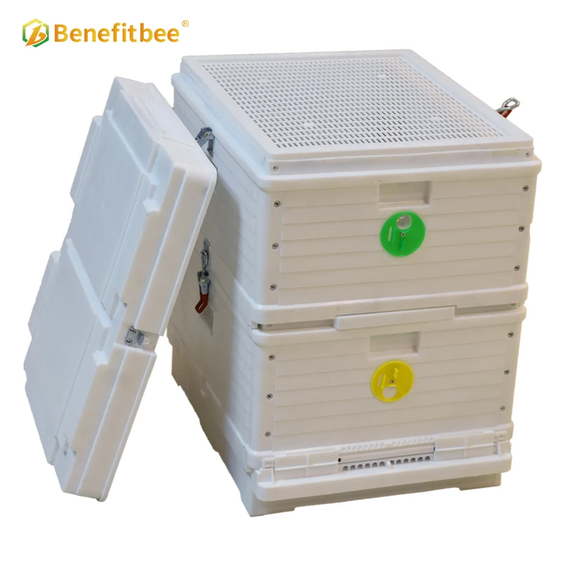 Langstroth Beehive 10 Frames Multifunctional Polypropylene Plastic Beehive Kits