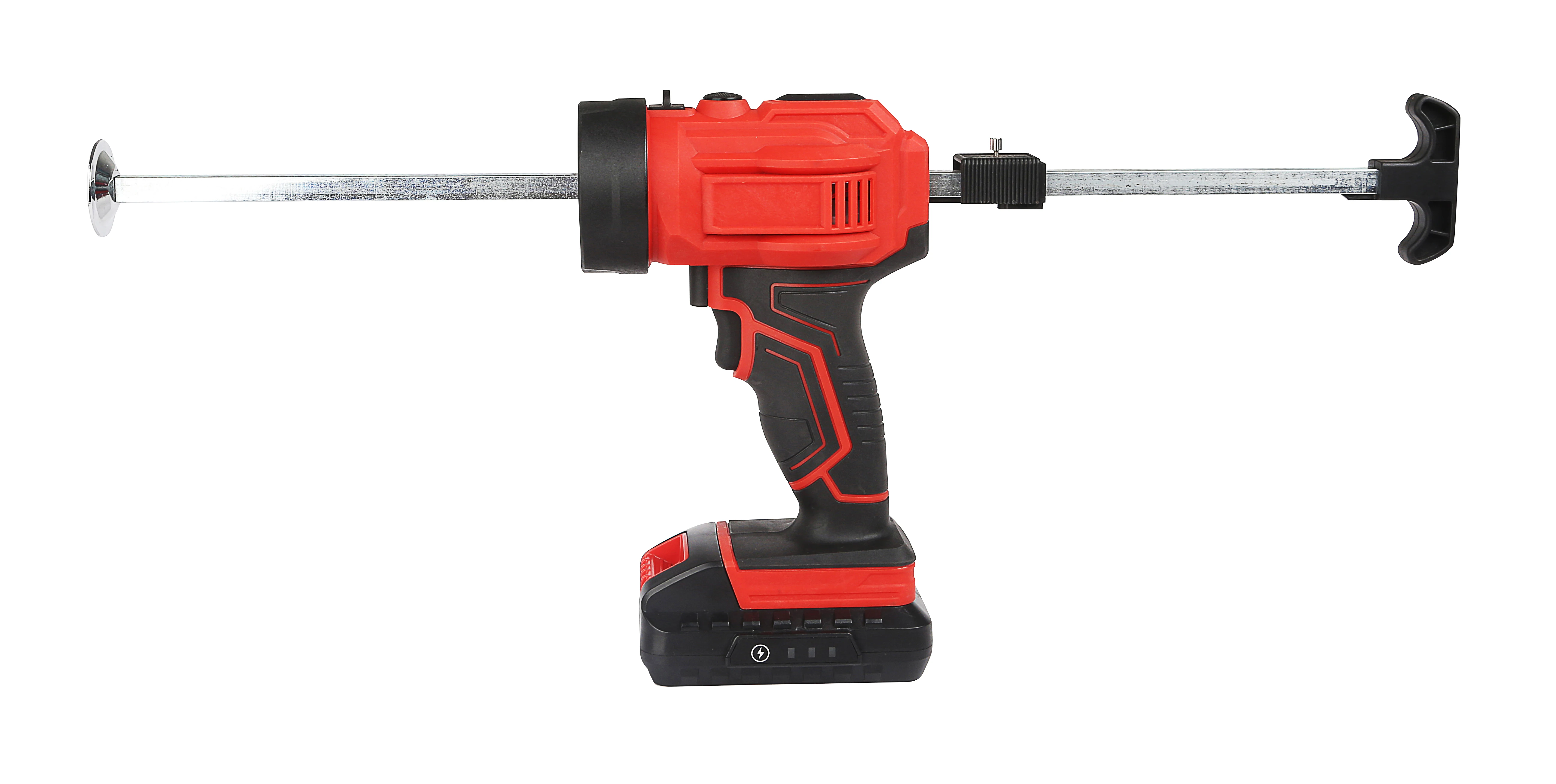 Li-on Battery Refillable Pneumatic Glue LED Power Electric Power Battery Caulk Gun Caulking Gun