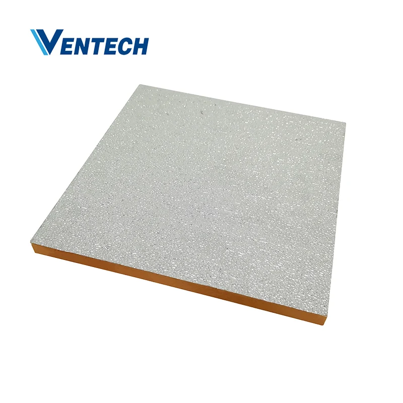 Insulated air duct panel/pre-insulated foam board