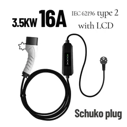 Wholesale Level2 Single Phase ID6X Home EVSE ID4X Charging Cable Chinese EV Car Charger for Geely Electric Car Charger 7kW 32Amp