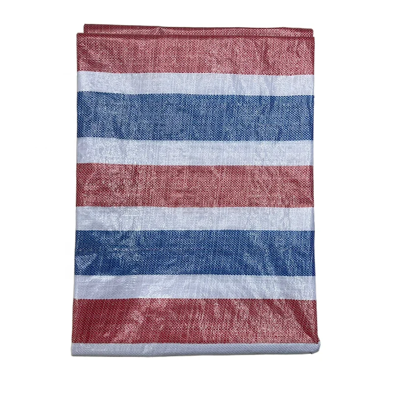 Plastic Canvas Sheets Strip Tarpaulin PE Material 3 Colors High Quality Good Price Widely Usage