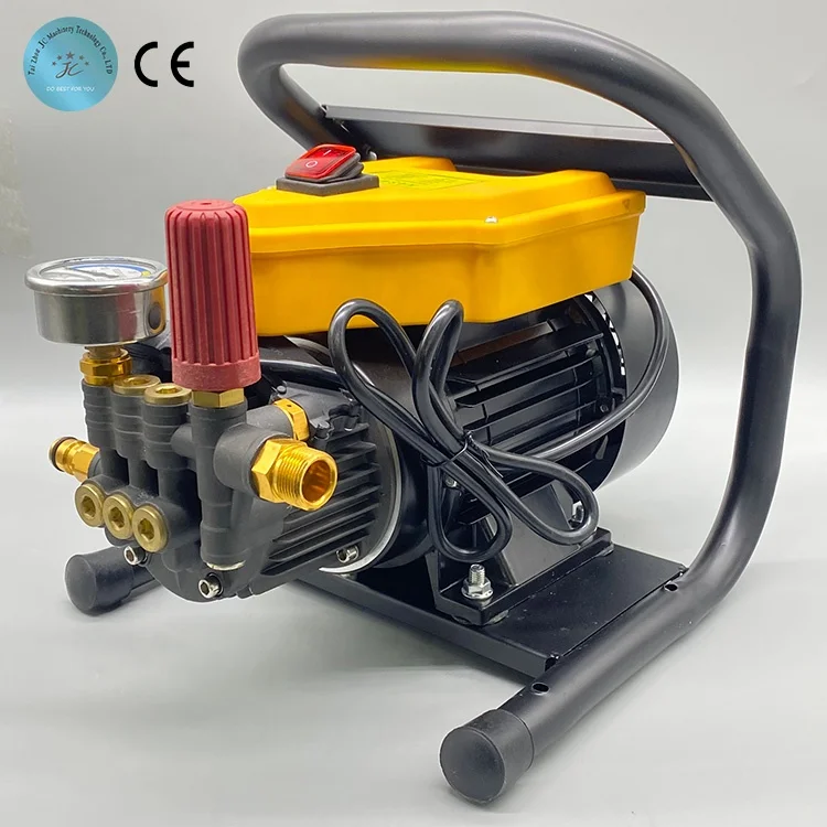 Taizhou JC Factory direct sales high pressure washer copper electric car cleaning washer mini  portable high pressure washer