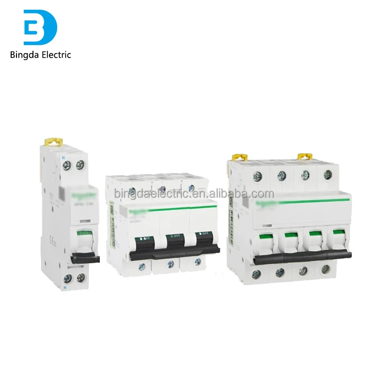 Bingda Schnei der Acti9 Leakage Protection Contact A9D65216 A9A26904 A9N18106 Miniature Circuit Breakers