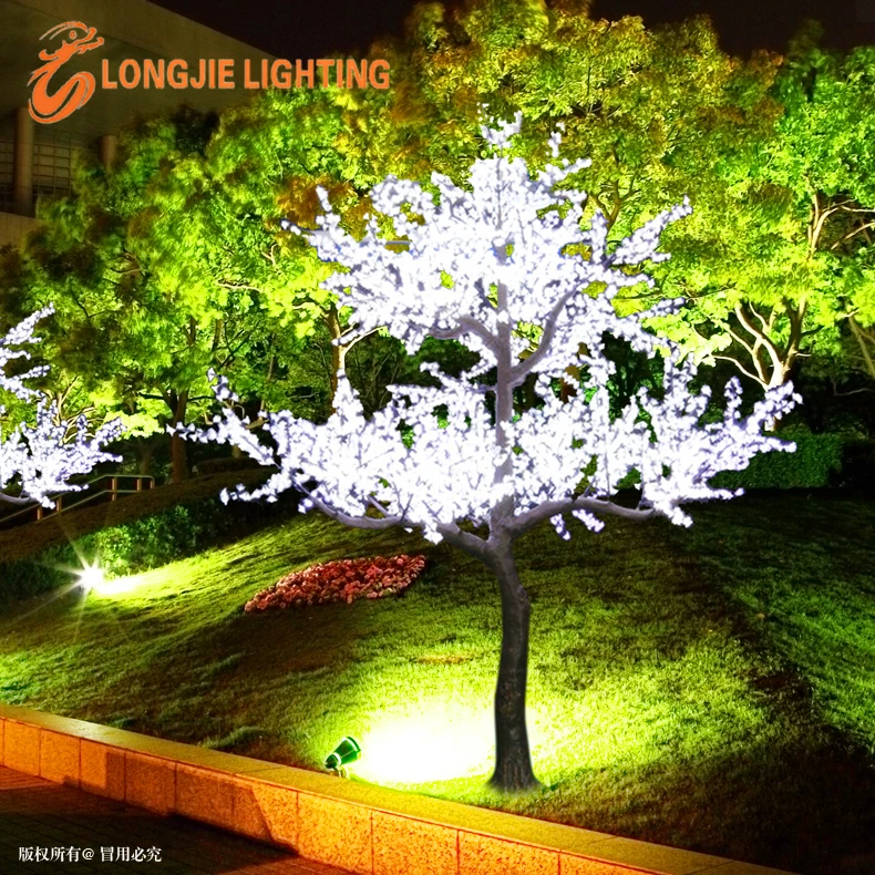 Wedding Decoration Theme Park Event Trees LED cherry blossom tree light