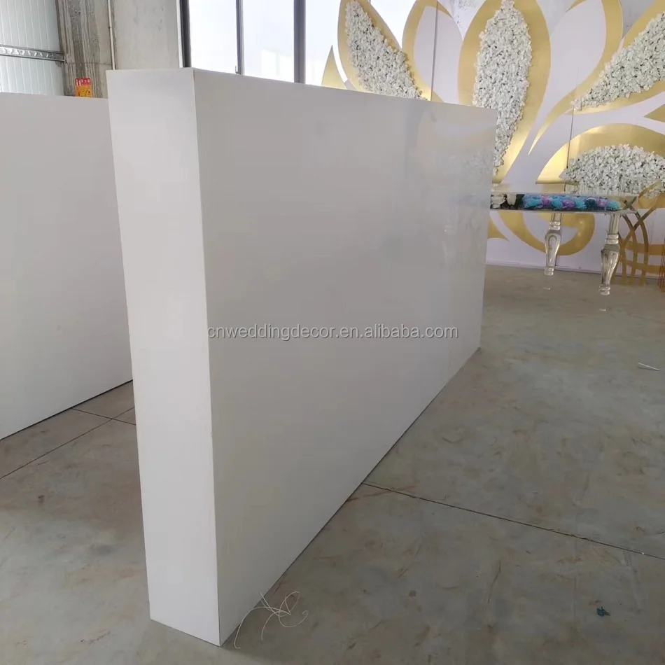 Wholesale White Stage Back Decoration Rectangle Stage Platform Acrylic Stage Dance Floor For Event Wedding