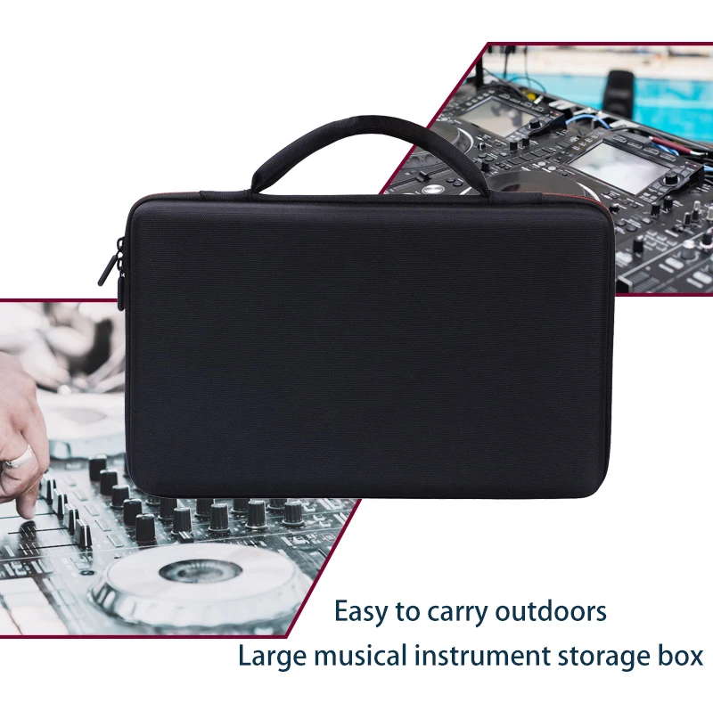 Portable DJ Controller Storage Case Shockproof DJ Controller Case Protective Eva Case With Handle