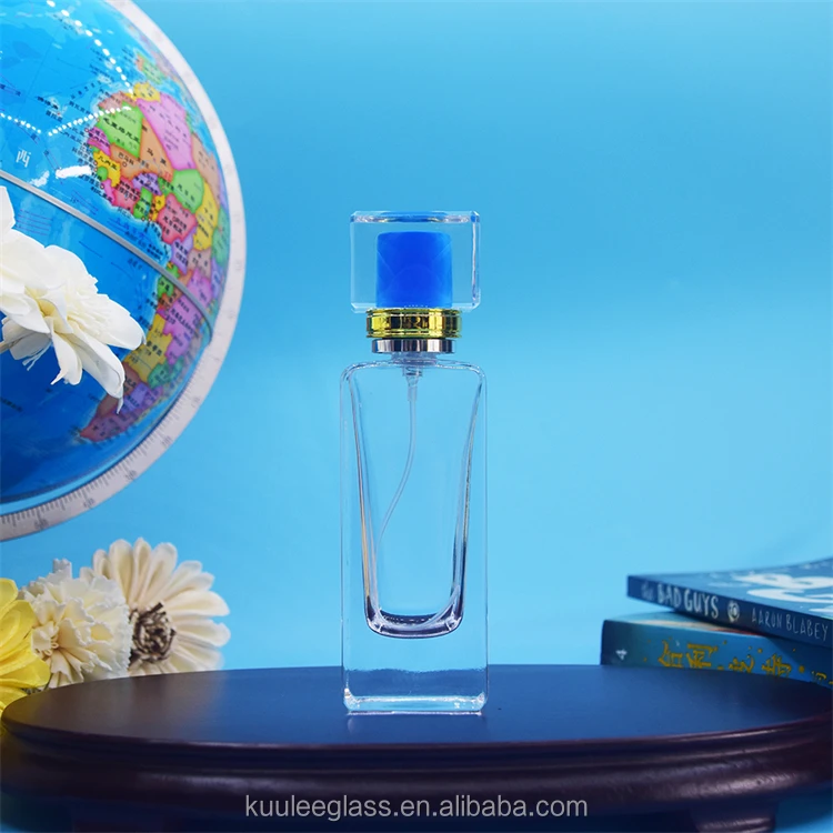 Design High End Luxe Kids Classy Eco Friendly Crystal Bouteille De Parfum 45ml 55ml Mist Spray Empty Glass Perfume Bottle
