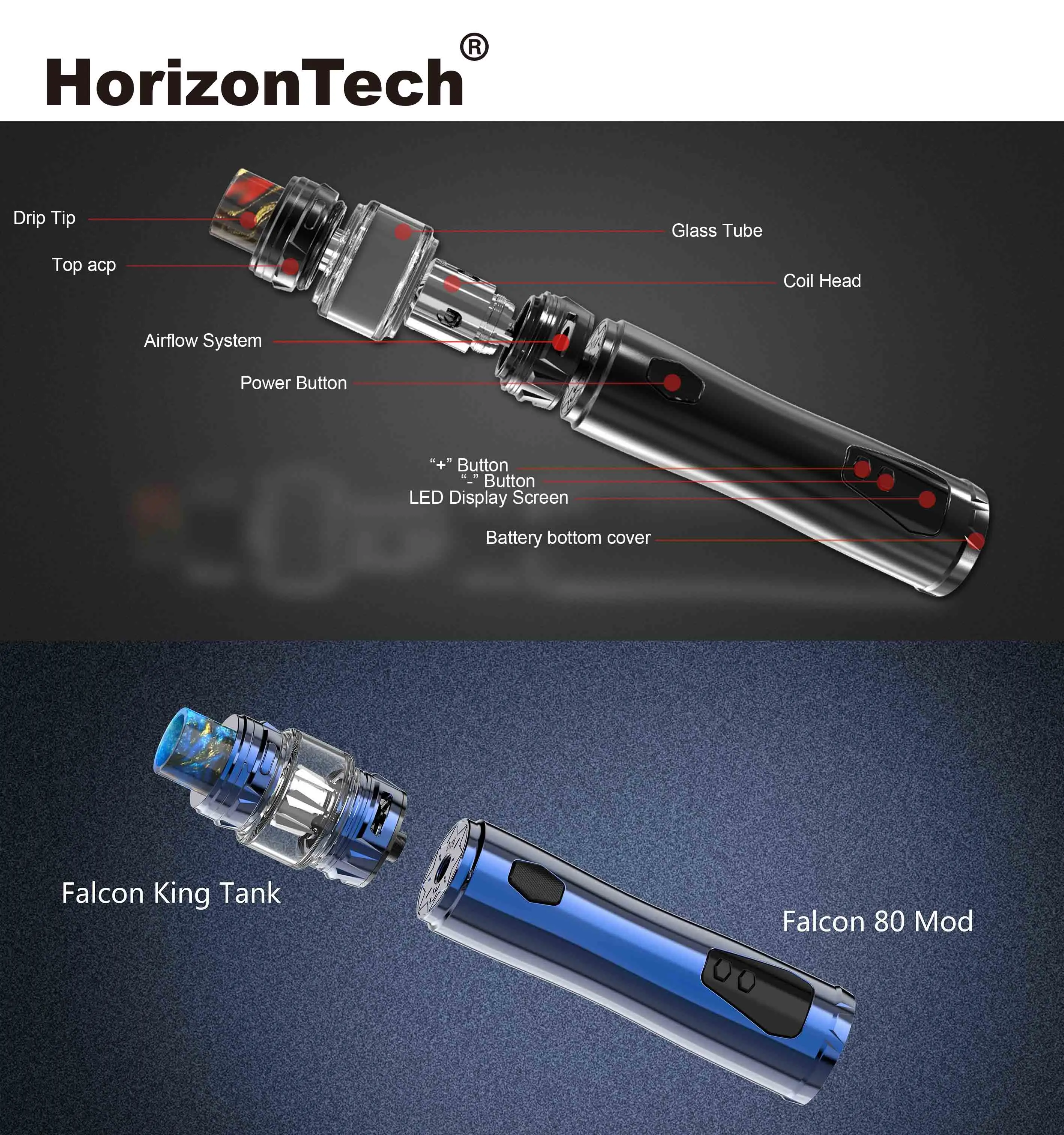 
100% Original manufacturer HorizonTech Falcon Kit 