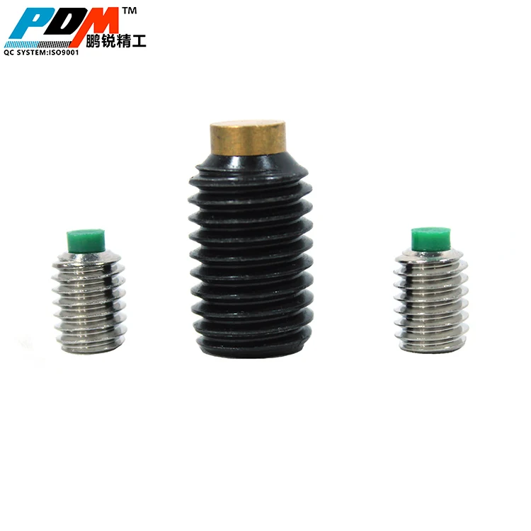 M2 #0 soft Set Screw plastic tip with 3M 2353 patch