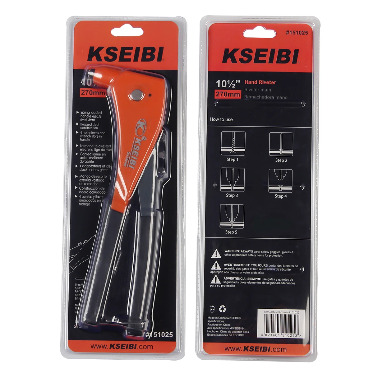 KSEIBI Manual Hand Riveter Hand Riveter Heavy Duty