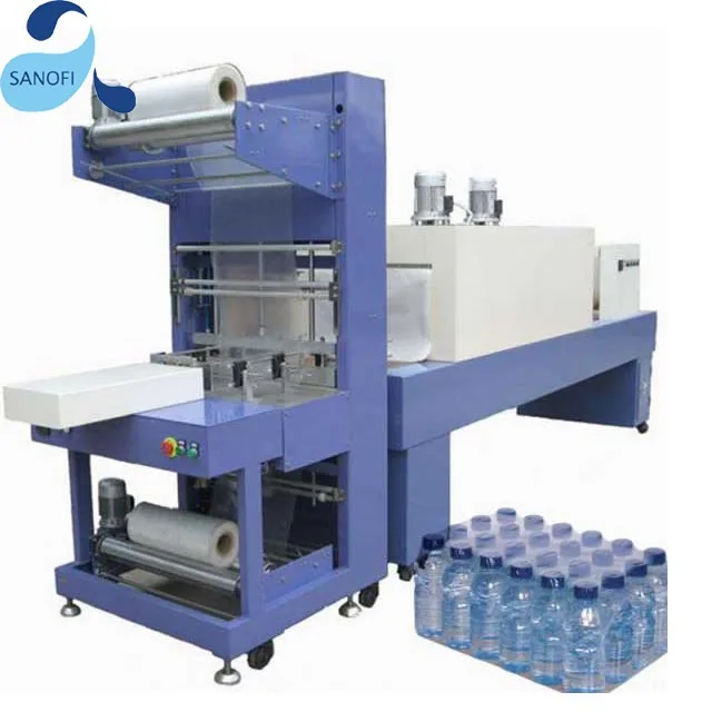 bottle shrink wrapping machine / plastic wrapping machine / semi-automatic sleeve wrapping machine price