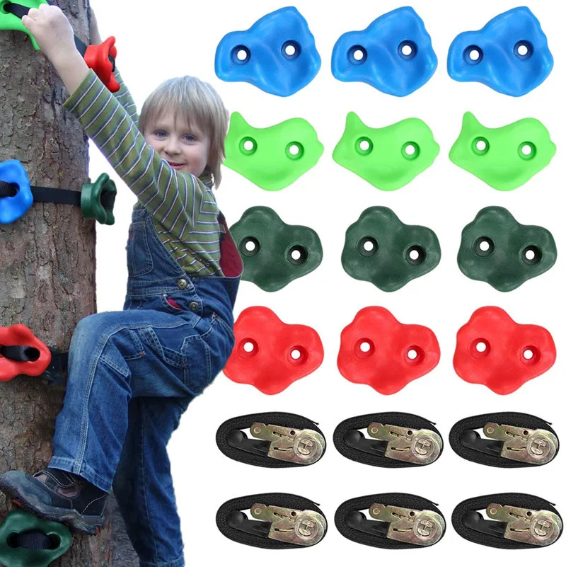 Cheap Climbing Holds Rock Holds Anti-skid Climbing Mounting Hardware Playground Equipment Outdoor Climbing Wall Holds For Kids