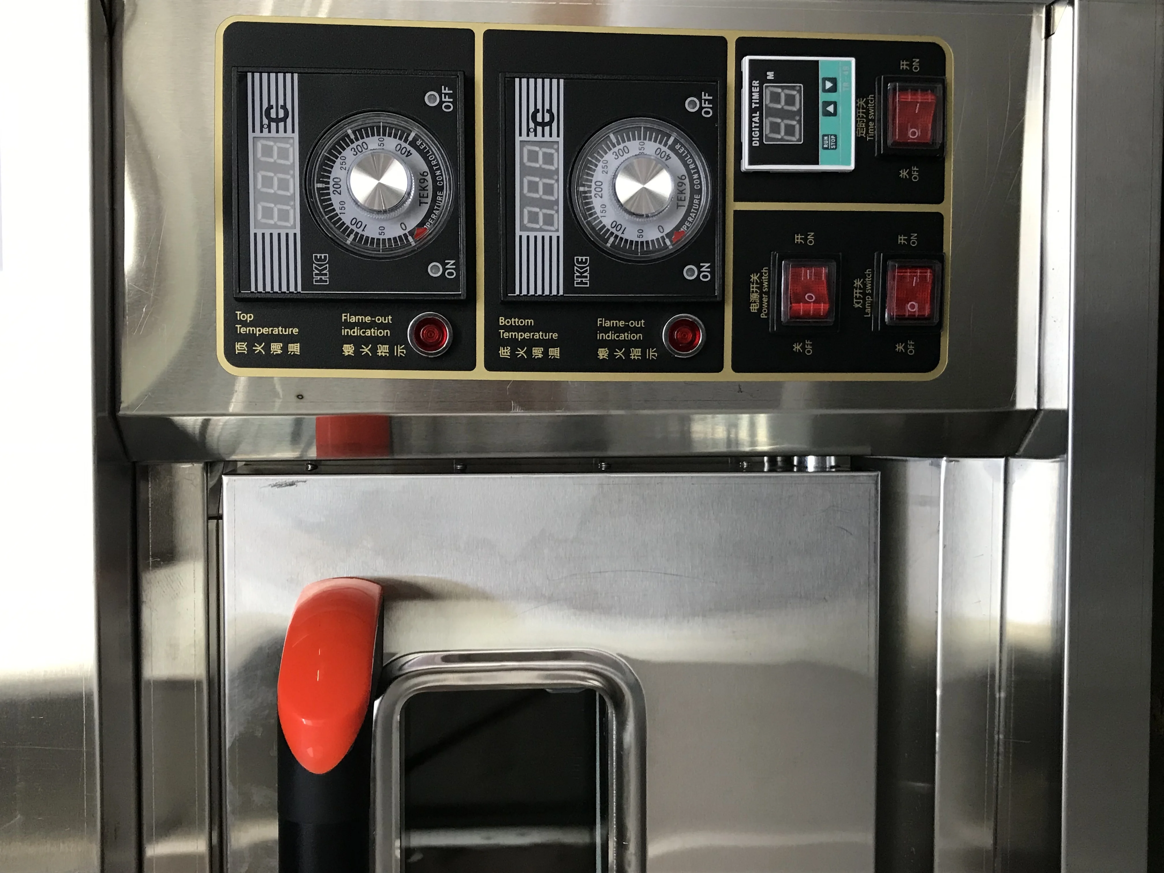 
Top Industrial Bakery Machines Gas Baking Oven Stainless Steel Baking 9 Trays Oven 