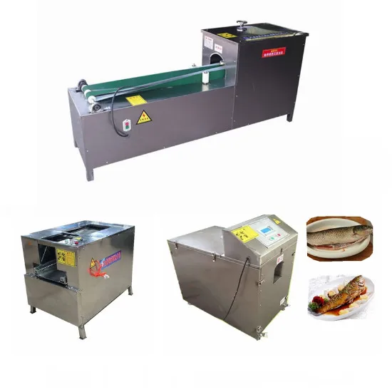 Killing fish and scaling cleaning machine fish gutter machine