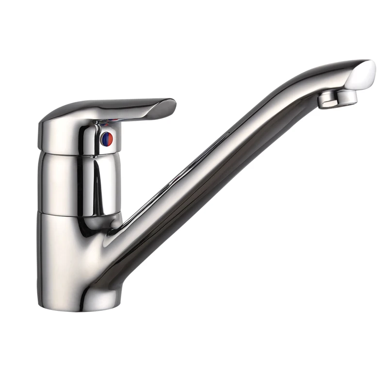 40mm Ceramic Cartridge Single Lever Casting Brass Spout Heavy Brass Sink Mixer