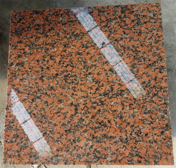 Cheapest Guilin G4562 G562 Slabs Tiles Ruby Cenxi Maple Red Granite Stone Slab Polish Table Price Color Granite