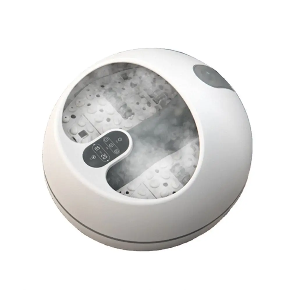 Newest deepest foot spa electric heated massage washing plastic basin foot steam bath