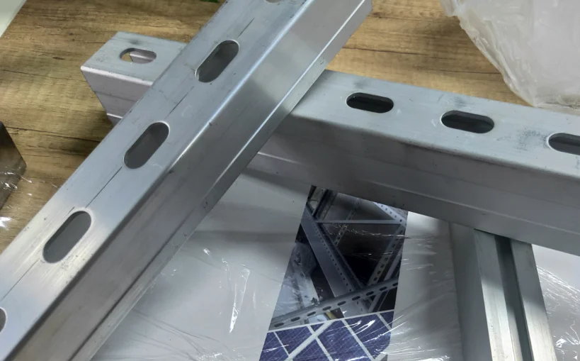 Zinc aluminum Magnesium standard sizes u channel steel abrazaderas unistrut c purlins galvanized