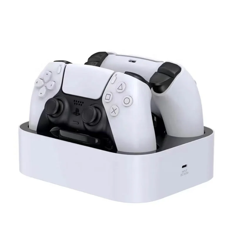 New Arrival Ps5 Dual Controller Charger Sony Dualsense Station Charging Dock For Playstation 5 Controller Accessories