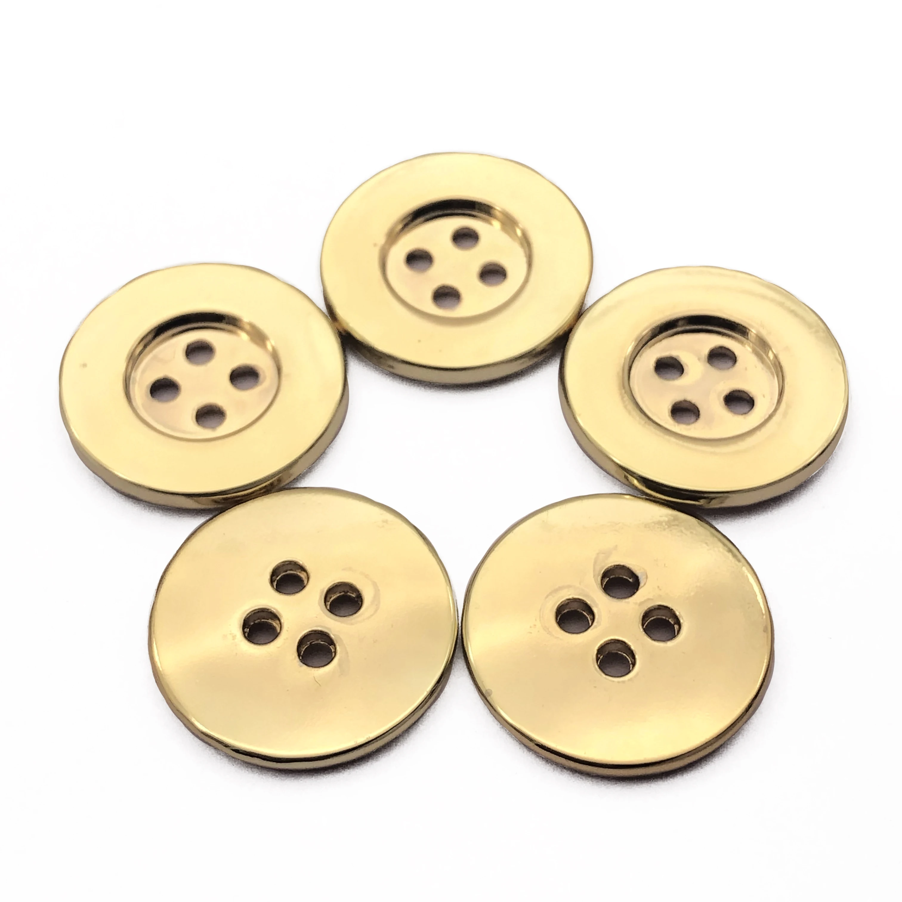  high quality custom size and logo 4-holes button for clothes