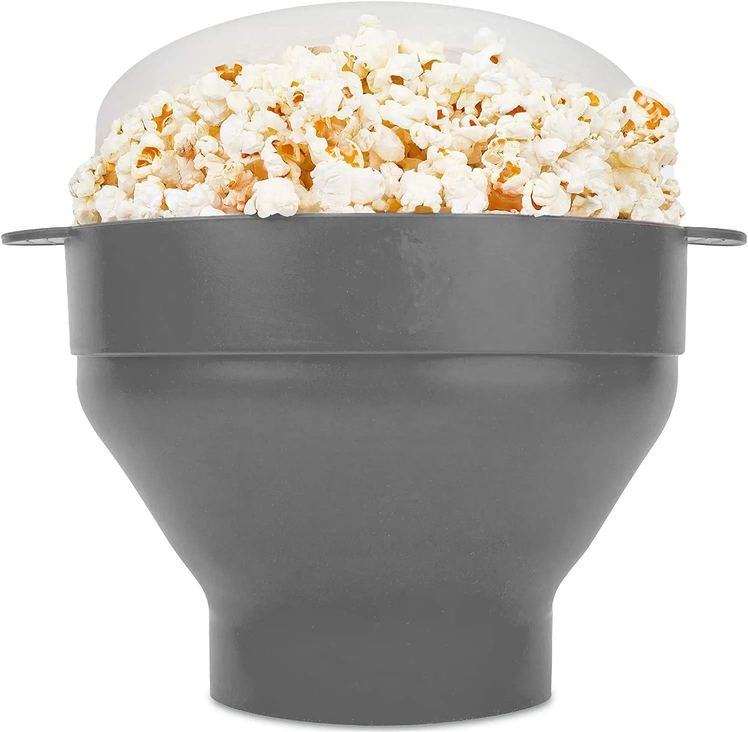 Free Sample New Bowl Silicone Microwave Household Hot Air Popcorn Maker Collapsible Popcorn Silicone Microwave Popcorn Popper
